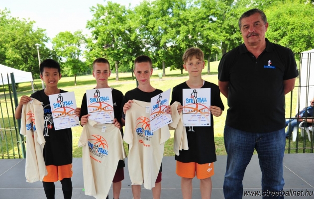 Streetball – Kőbánya – I. hely